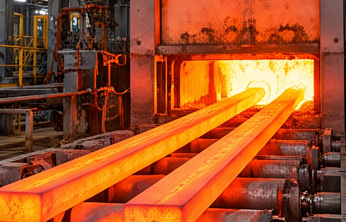 Re-heating furnace Steel billet re-heating furnace process